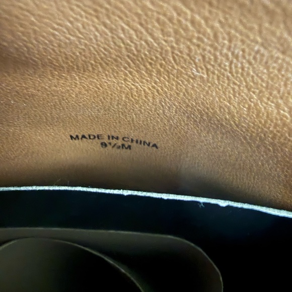 Kate Spade Cabincore Mandie Knee High Black Pebbled Leather Boots 9.5 - Picture 5 of 7